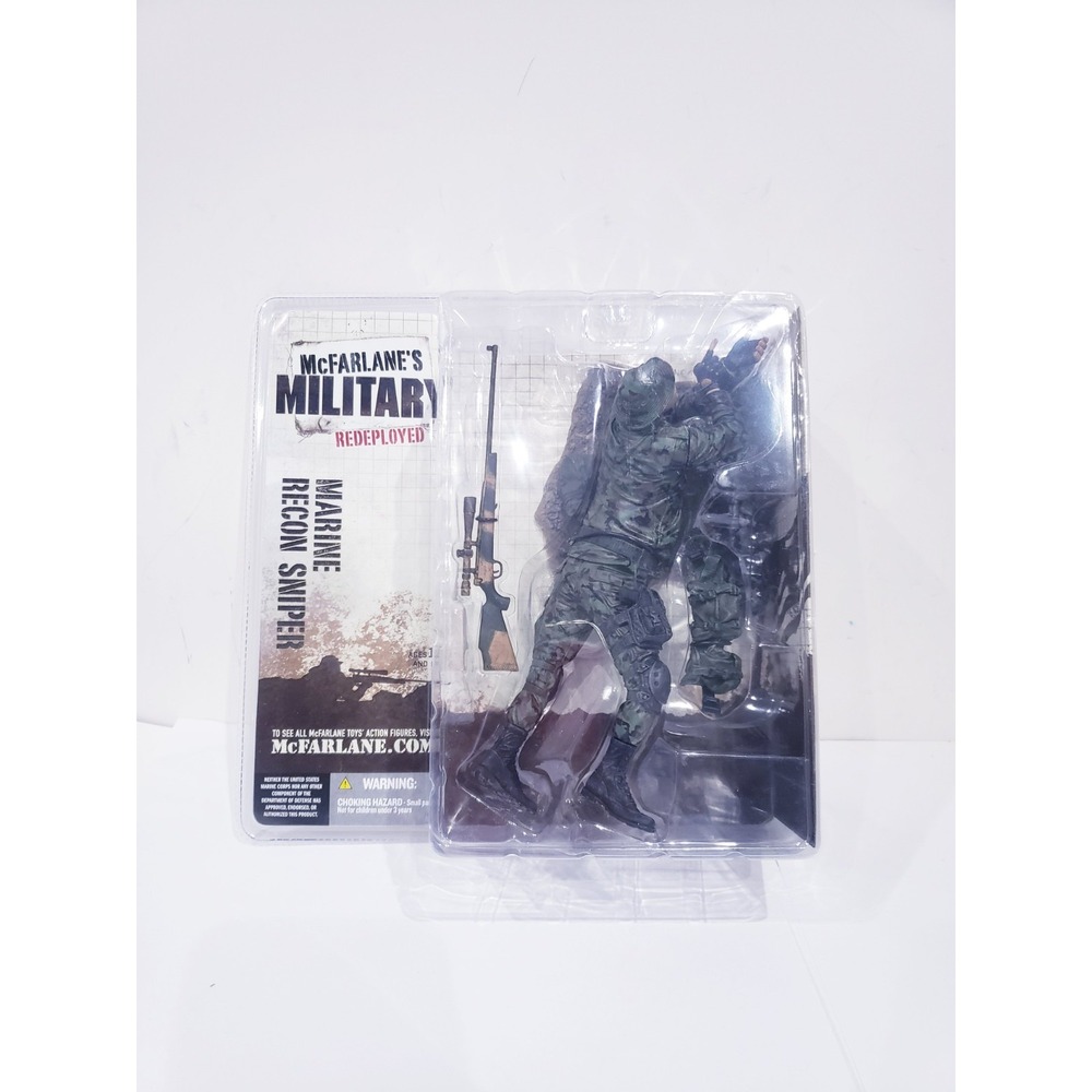 McFarlane's Military Redeployed Series 1 MARINE RECON SNIPER Action Figure - New